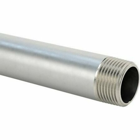 BSC PREFERRED Standard-Wall 316/316L Stainless Steel Pipe Threaded on Both Ends 3/4 NPT 20 Long 4816K193